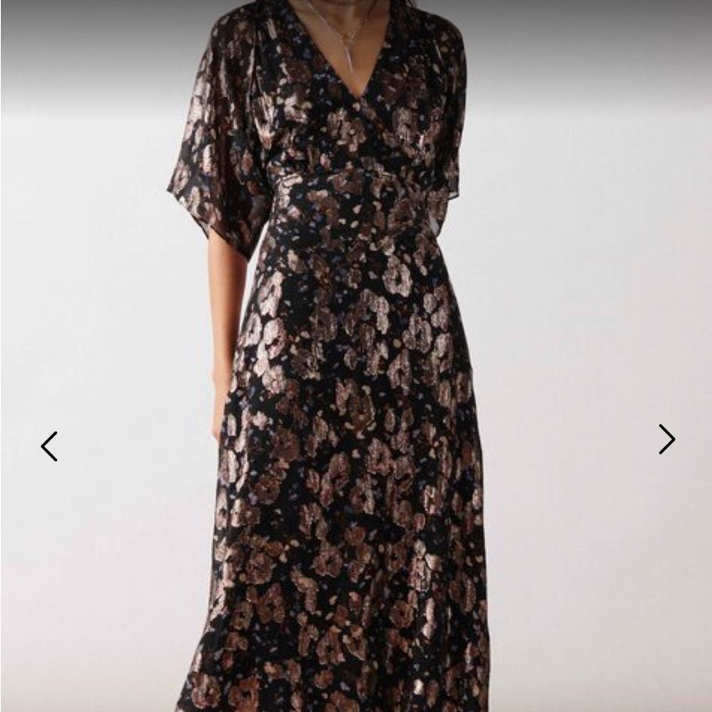 NWOT! Ba&sh dress gorgeous long flowy and flattering! XS